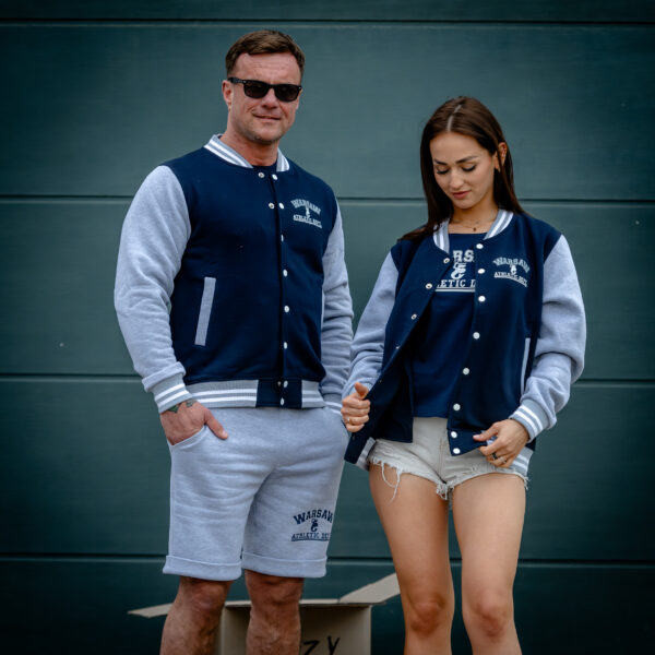 Bluza męska baseballowa Warsaw Athletic - obrazek 5