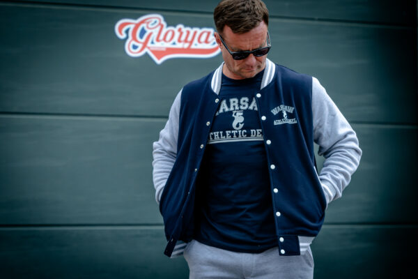 Bluza męska baseballowa Warsaw Athletic - obrazek 3